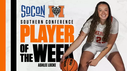 Ashlee Locke SoCon Player of the Week