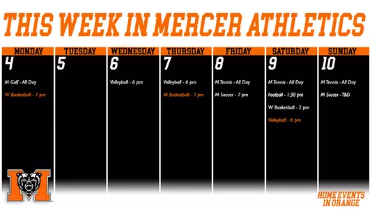 This Week in Athletics (Nov 4-10)