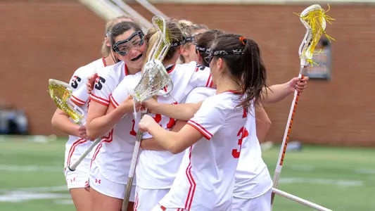 Women's lacrosse goal celly
