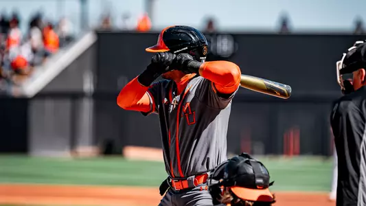 Mercer batting at Oklahoma State