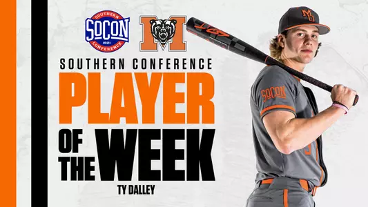 Ty Dalley SoCon Player of the Week