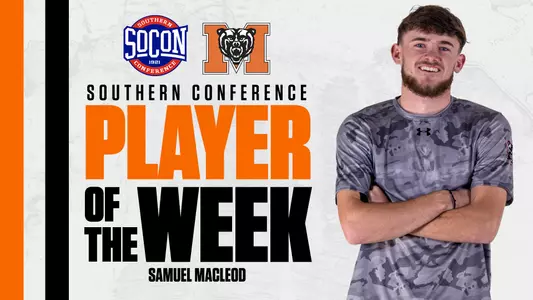 Samuel MacLeod Player of the Week