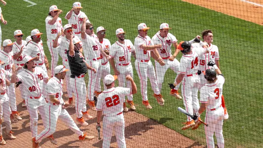 Jackson Cherry home run celebration