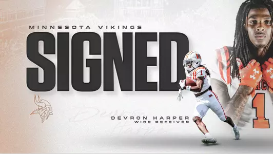 Dev Harper Signs With Vikings