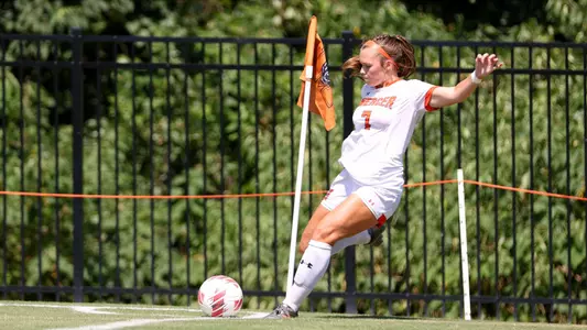 Kendall Cook corner kick