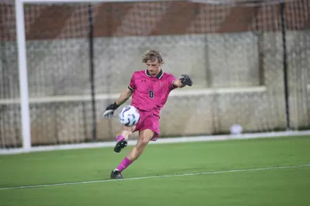 Trevor McMullen goal kick