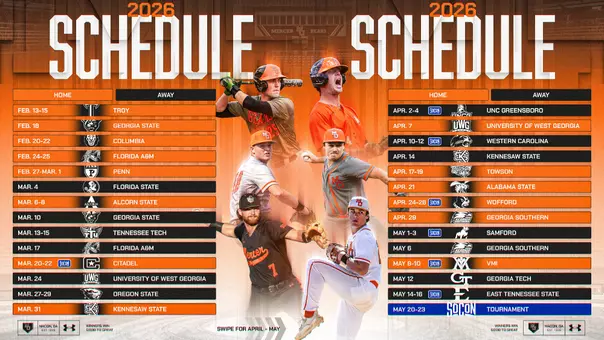 BASEBALL SCHEDULE