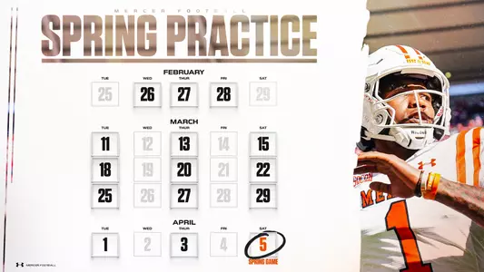 Football Spring Practice Schedule