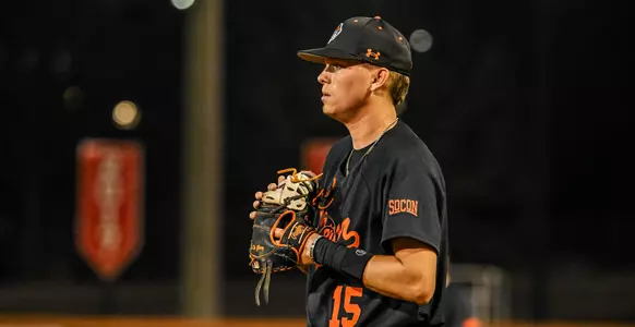 Parker Lester at first base