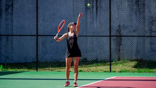 Jelena Gojkovic serve