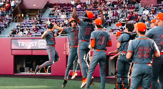 Frye home run celebration vs. FSU