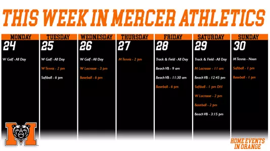This Week in Athletics (March 24-30)