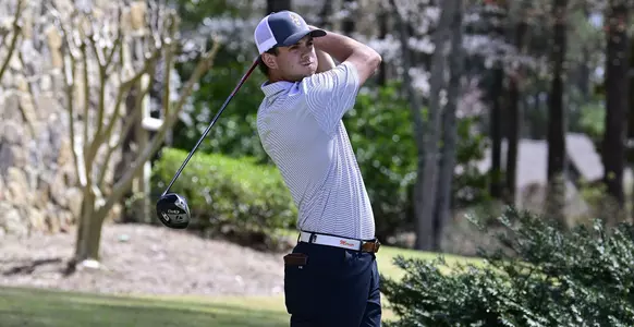 Cole Hanson tee shot at Linger Longer