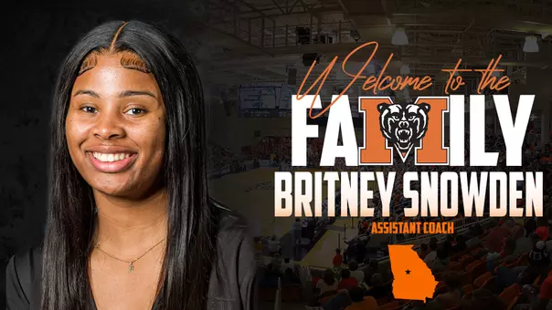 Britney Snowden Announcement