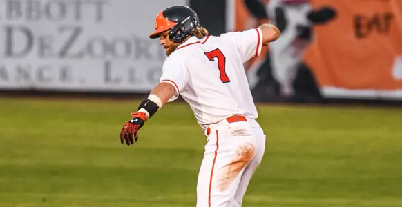 Brant Baughcum double celebration