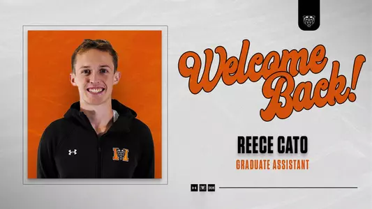 Reece Cato graduate assistant announcement