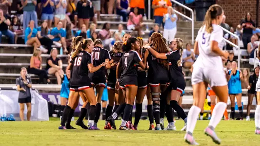 Wsoccer team picture at Furman