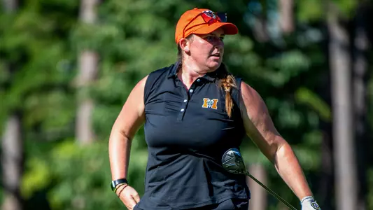 Katie Scheck practice round