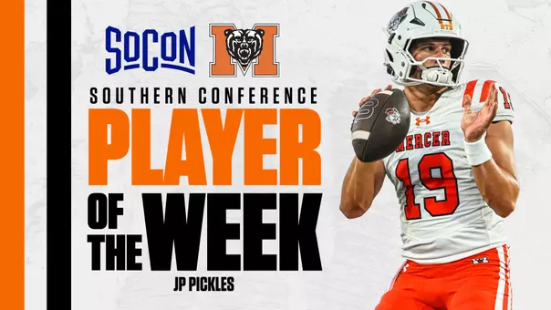 SoCon Player of the Week JP Pickles
