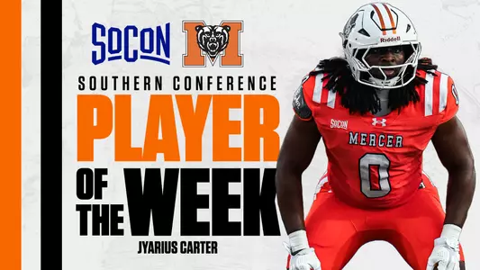 Jy Carter SoCon Player of the Week
