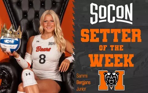Sammi Bergjans Third Setter of the Week Graphic 2026