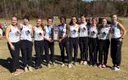 Last year's team photo with SoCon Trophy SoCon Championships Preview