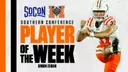Simon Zeidan SoCon Player of the Week