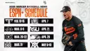 baseball espn+ 2026 schedule
