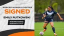Emily Rutkowski signed soccer