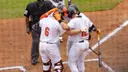Home Run huddle vs Alcorn State