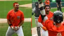 Kaleb Huffman and Chris Katz HRs