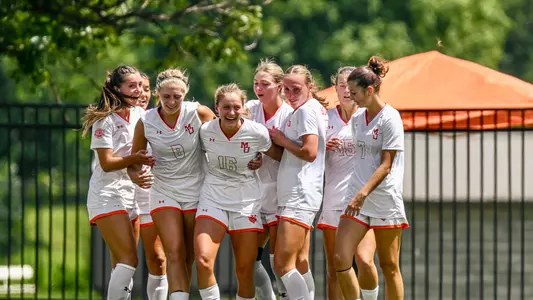 women's soccer goal celebration