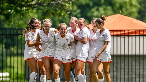 women's soccer goal celebration