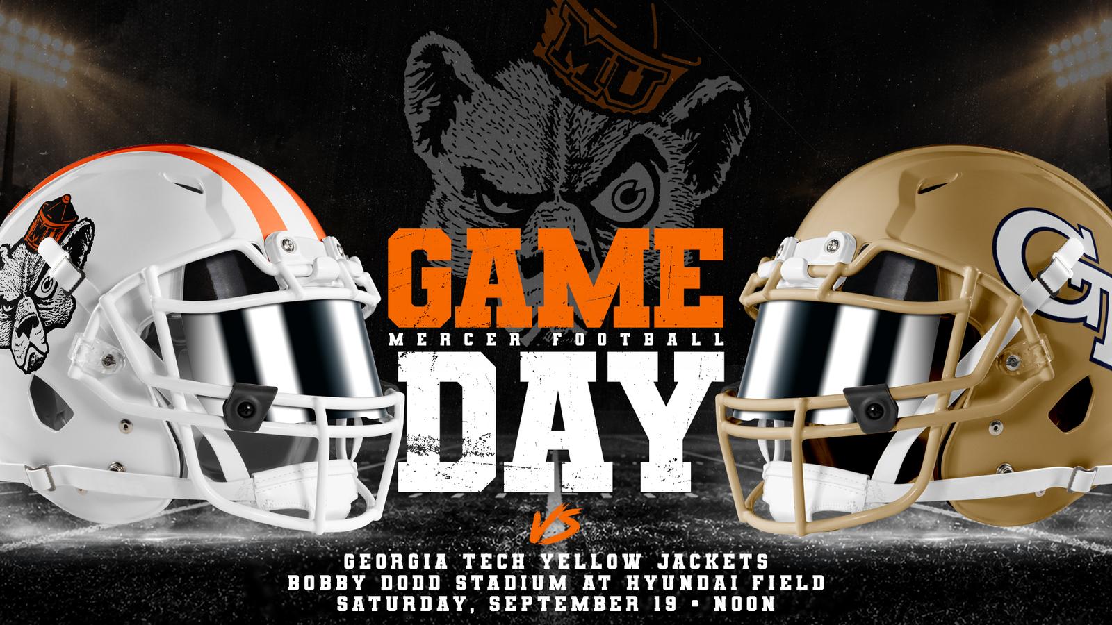 Mercer football: No.22 Bears Head To Atlanta To Take On Georgia Tech