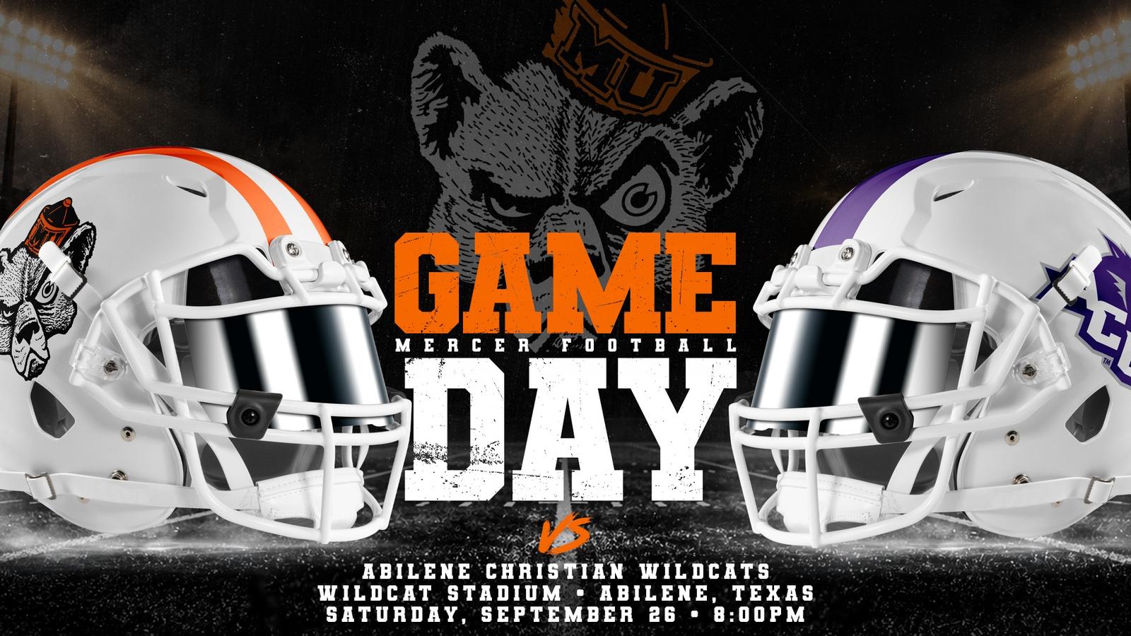 Mercer football: Long Road, Big Opportunity: Bears Set For Saturday Showdown In Texas