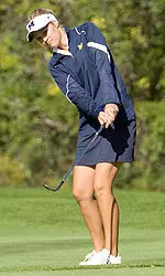 Ashley Bauer has led U-M in nine straight events.