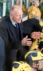 In his 26th year coaching the Wolverines, Berenson has led U-M to a record 19 straight NCAA Tournament appearances. His 1996 and '98 teams won national titles.