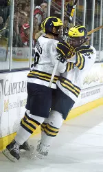 Louie Caporusso (L) and A.J. Treais