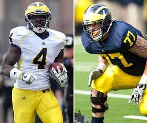 Cameron Gordon (L) and Taylor Lewan