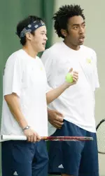 Jason Jung (left) and Evan King