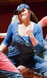 Volleyball's Sloane Donhoff in Mock Rock 2010