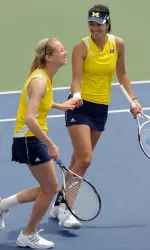 Whitney Taney (L) and Rika Tatsuno