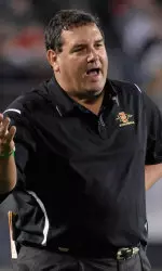 Hoke led San Diego State to a 9-4 record in 2010<br>(AP Photo)