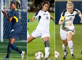 From left: Nkem Ezurike, Christina Murillo and Clare Stachel