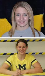 Austin Sheppard (top) and Morgan Smith