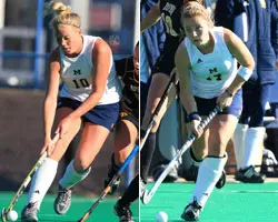 Bryn Bain (L) and Rachael Mack