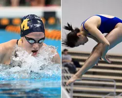 Angela Chokran (left) and Carey Chen