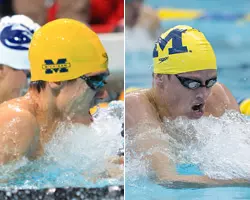 Richard Funk (L) and Dylan Bosch