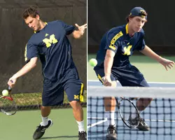 Shaun Bernstein (L) and Barrett Franks