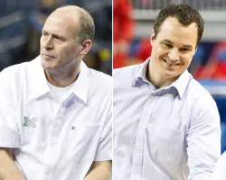 Scott Sherman (L) and Shannon Welker